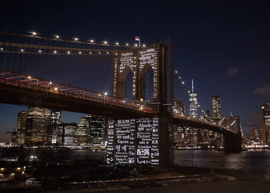Brooklyn Bridge COVID Memorial